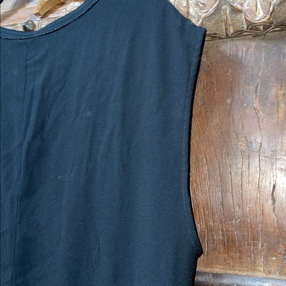 Rag & Bone Mareth Black Crepe Sleeveless Zip Jumpsuit Sz 6 Minimalist One-Piece - Picture 9 of 9